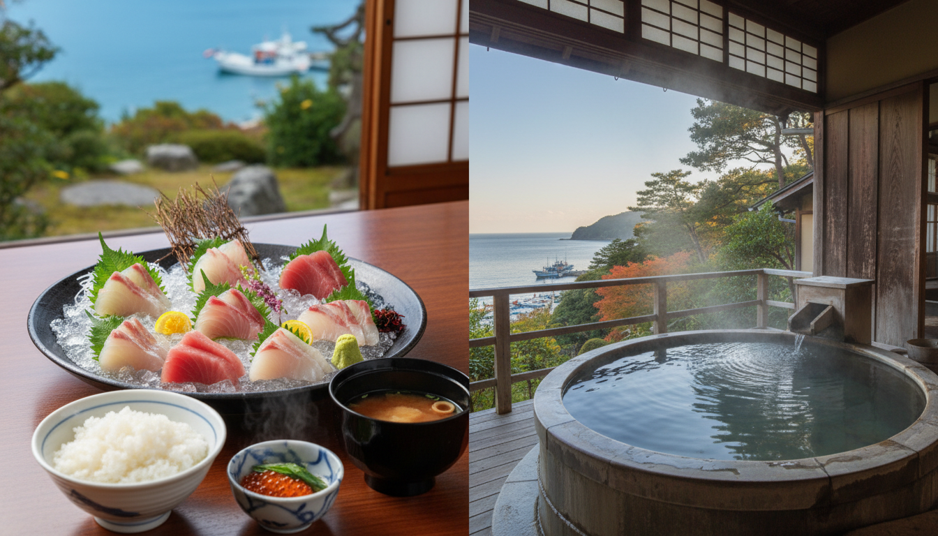 魚が美味しくなる理由は「漁港距離」と「宿の料理設計」にあります