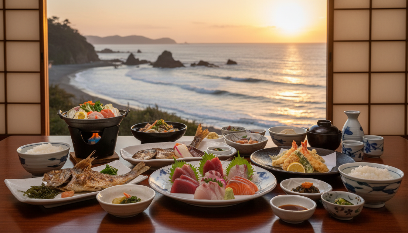 西伊豆魚の美味しい宿はどこ?満腹満足の人気宿7選を徹底解説