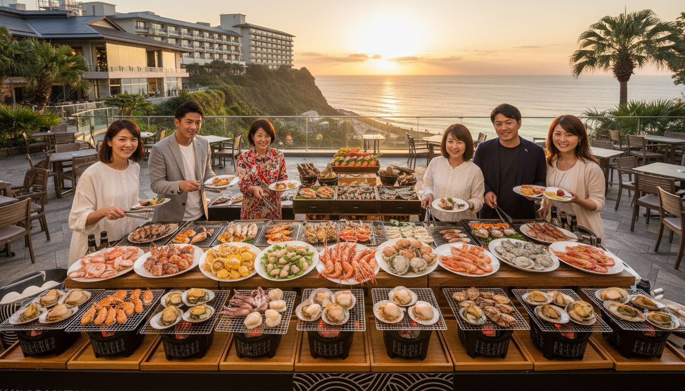 館山で浜焼き食べ放題ホテルはどこ?満腹保証の人気宿7選を徹底解説