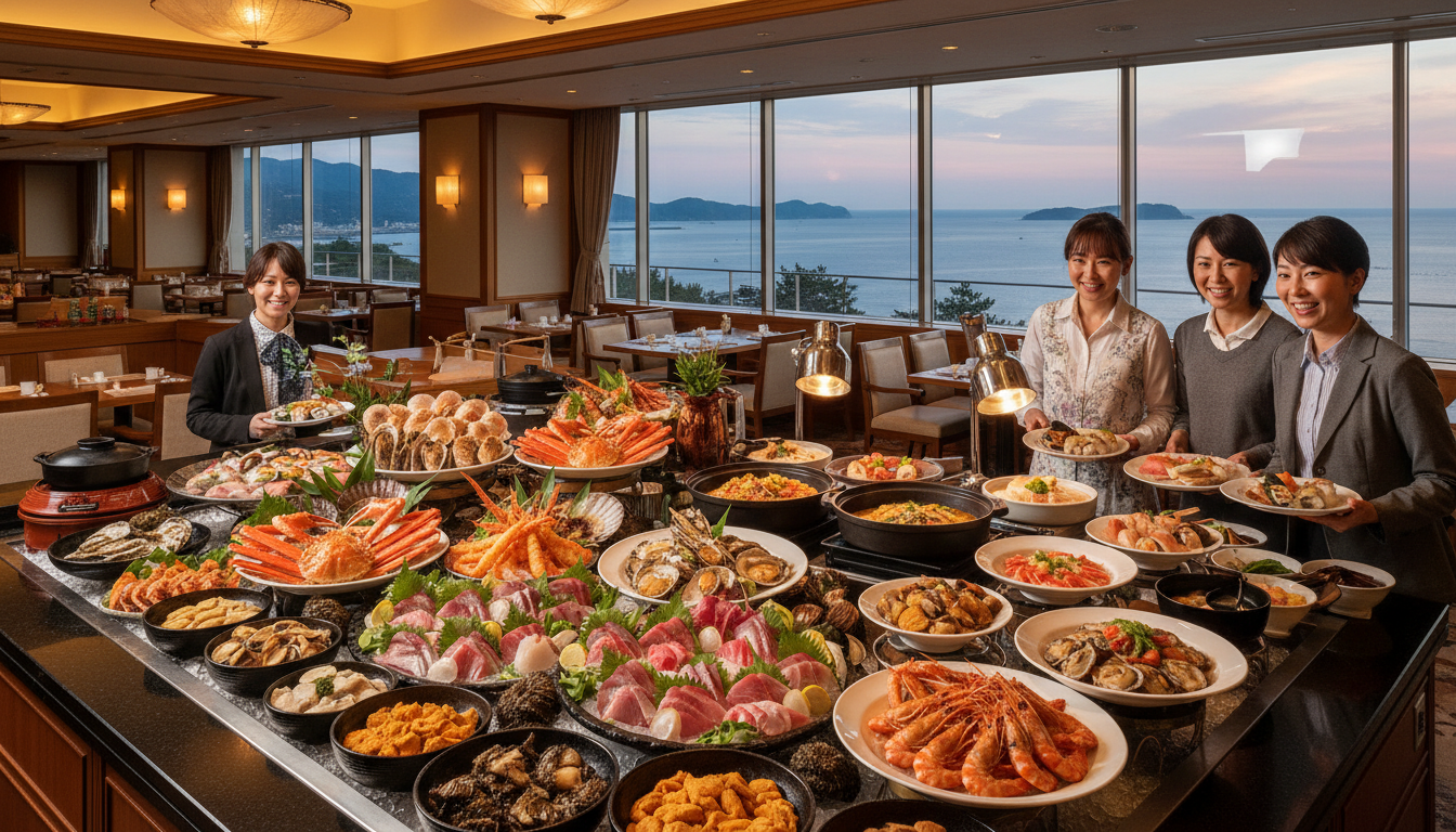 岡山で海鮮食べ放題ホテルはどこ？満腹保証の人気宿7選を徹底解説