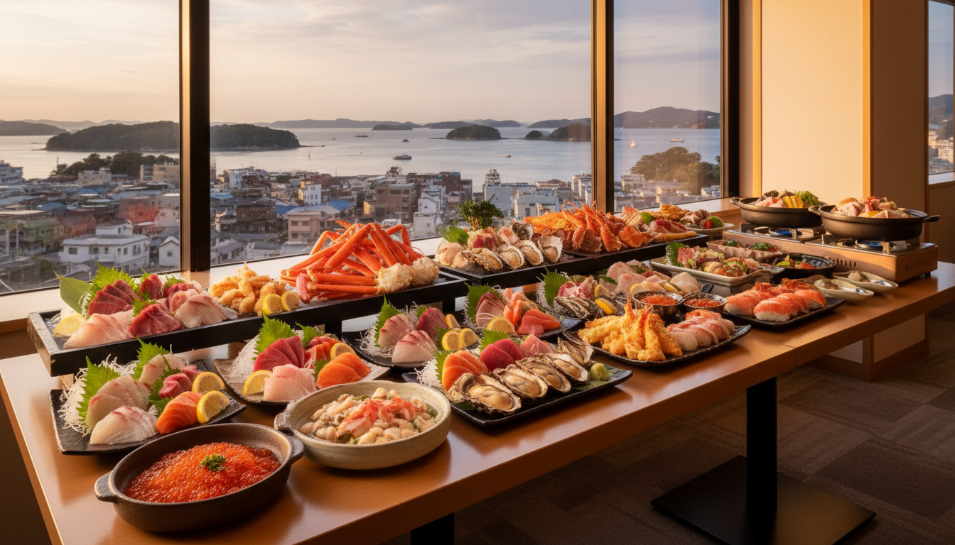 【仙台・松島・石巻・気仙沼】宮城エリア別！海鮮食べ放題が楽しめるホテル厳選まとめ