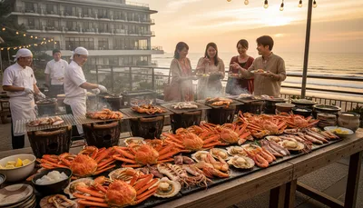 「炭火の香りが食欲をそそる！」新潟の浜焼き食べ放題ホテル特集・日本海の幸を豪快に堪能する宿ガイド