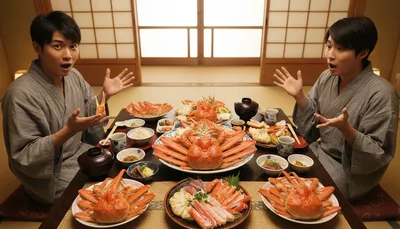 「こんなに出てくるの！？」京都の安い民宿でカニが食べきれないほど出てくる理由