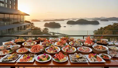 「日本三景を眺めながら海鮮三昧」松島ホテルの食べ放題プランが想像を超えてきた件