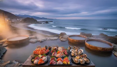 「温泉も海鮮も全部本物だった！」北海道で海鮮食べ放題と温泉を同時に堪能してきた話