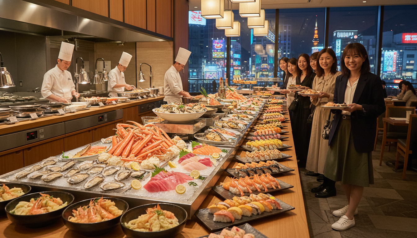 「さすが食い倒れの街！」大阪のホテルで海鮮食べ放題に挑んだら想像を超えてきた