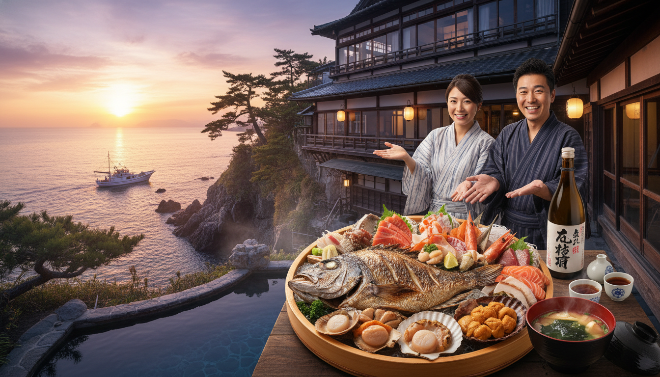 北陸で魚料理を狙うなら「和倉温泉・山代温泉・福井」が強いです!