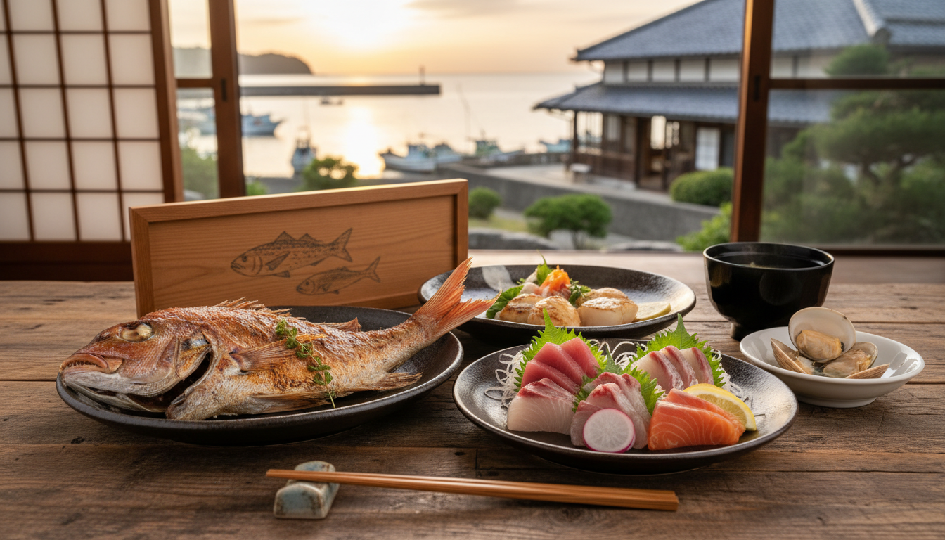 九州で「魚が美味しい宿」を選ぶなら、漁場近く×口コミ高評価の7宿が安心です!
