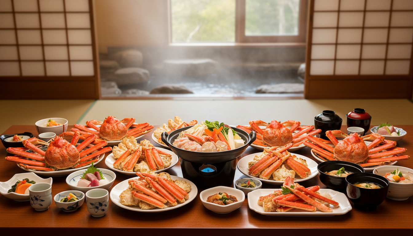 金沢の蟹食べ放題は「市内＋温泉地」で探すのが正解ですね！
