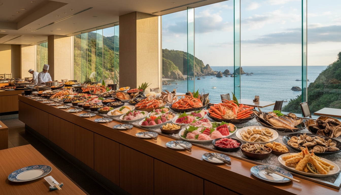 テレビで紹介された伊豆の海鮮食べ放題ホテルはこの7宿です!