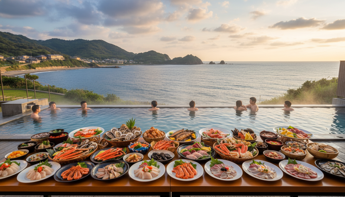 島根の海鮮食べ放題が強い理由は「海の幸×温泉×景色」の三拍子なんです！