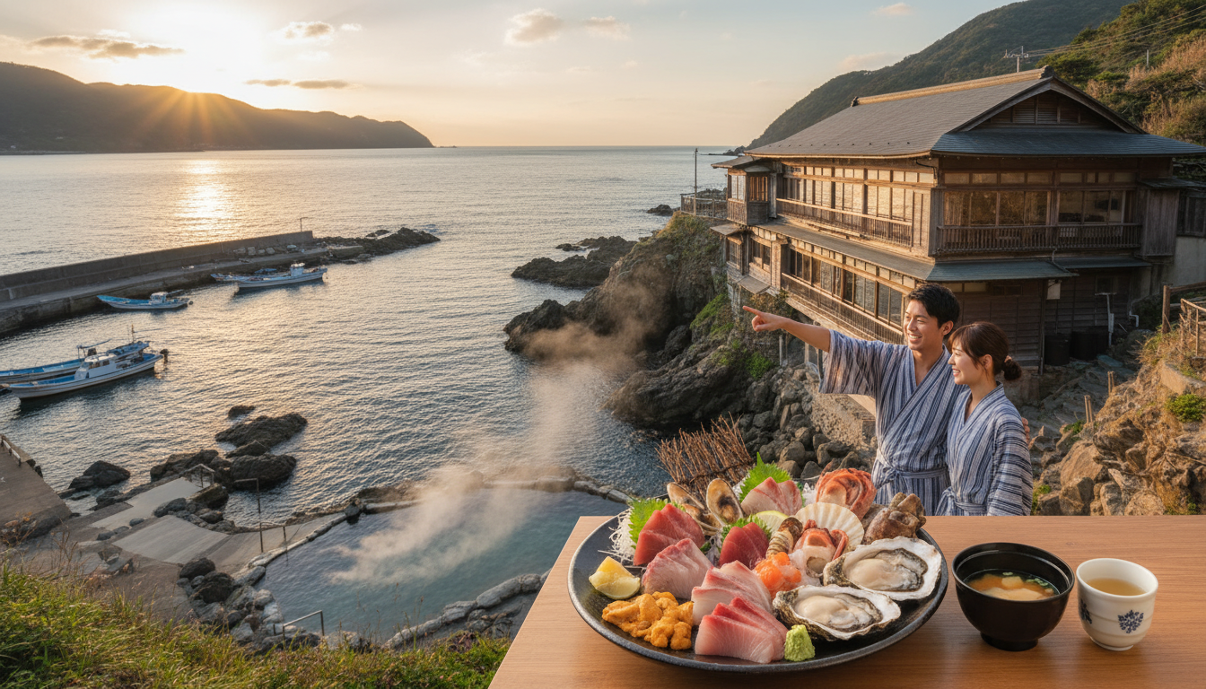 九州で海鮮が美味しい温泉宿は「海に近い温泉地×名物食材」で選ぶのが正解です！
