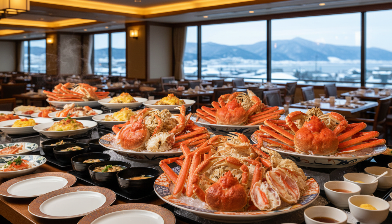 蟹食べ放題で失敗しないコツは「期間・蟹の形・提供方法」の3点です!