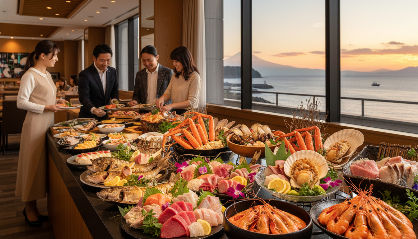 焼津の海鮮食べ放題ホテルはここ!人気宿7選