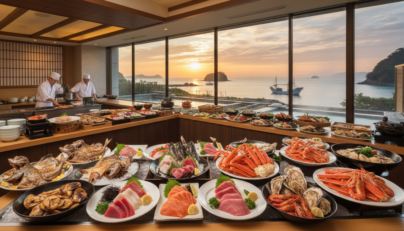 道後温泉に海鮮食べ放題が集まる理由、知ってますか?