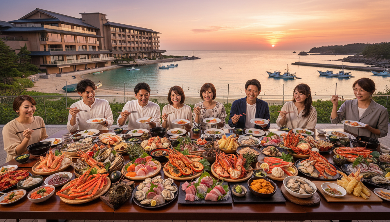 高知で海鮮食べ放題ホテルを選ぶなら、この7宿が鉄板です！
