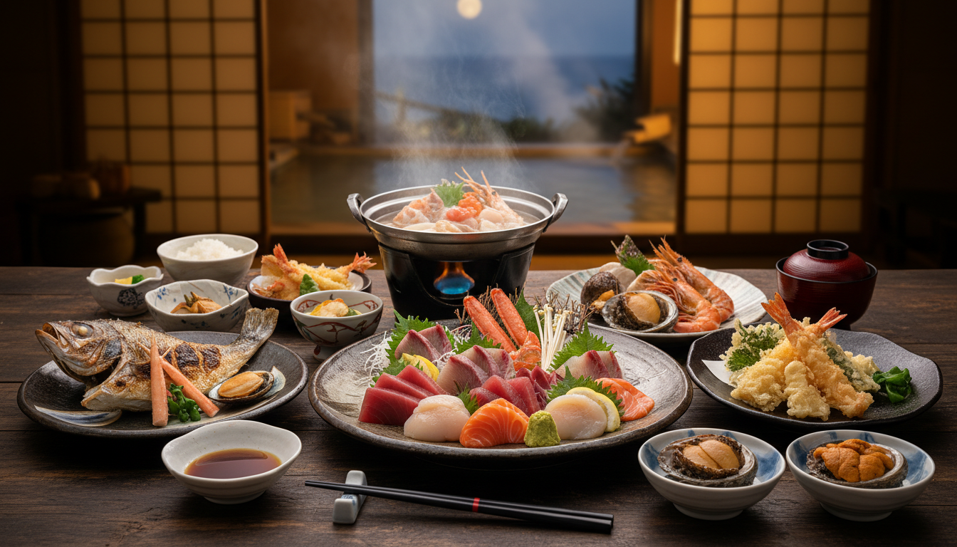 西日本の「海鮮が美味しい温泉宿」はこの7軒を押さえればOKです！