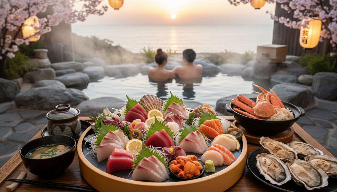 関西で海鮮の美味しい温泉宿はこの7つ!迷ったら“目的”で選ぶのが正解です