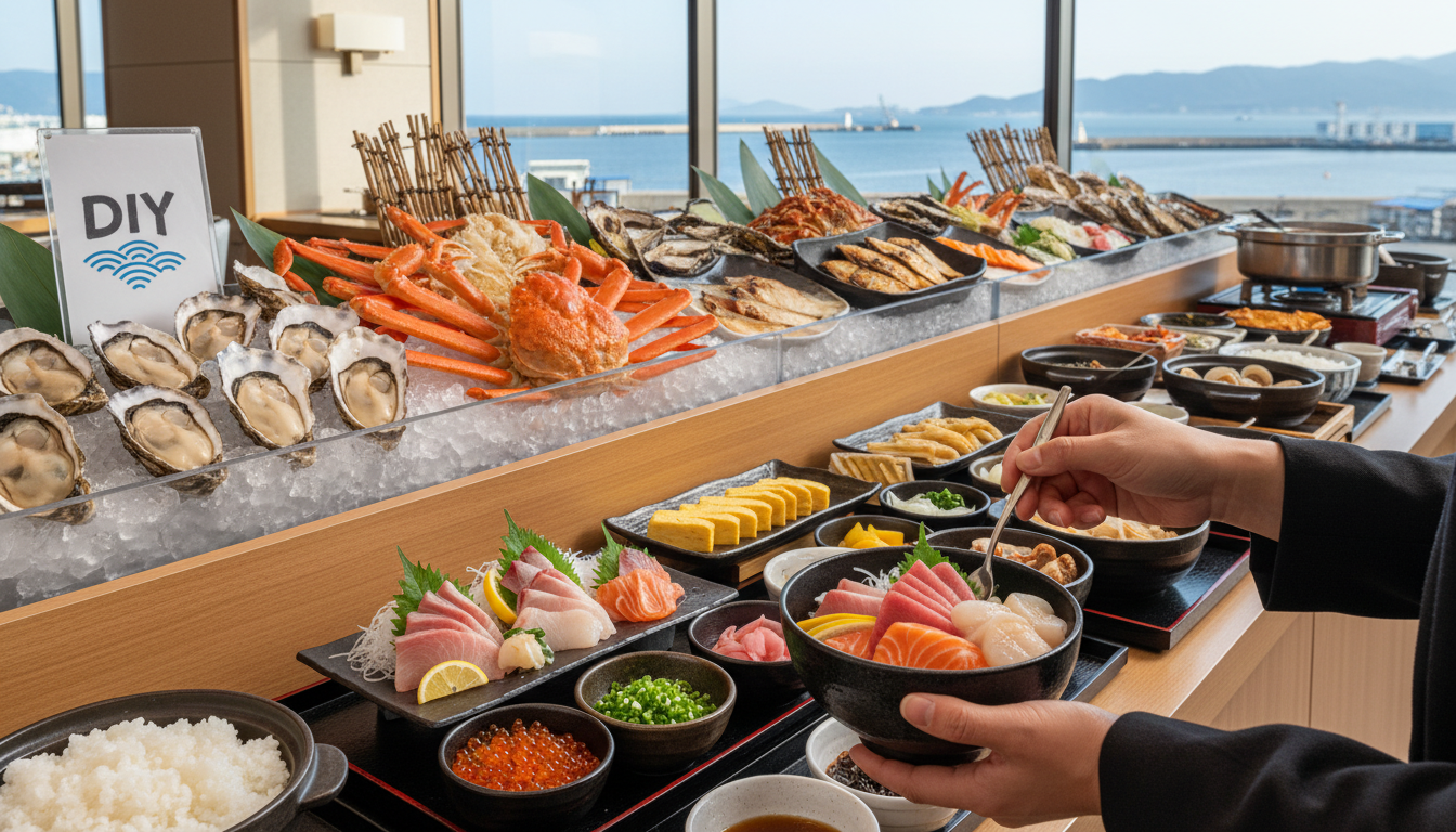 沼津の海鮮食べ放題ホテルは「朝食×海鮮丼自作」が最適解ですね！