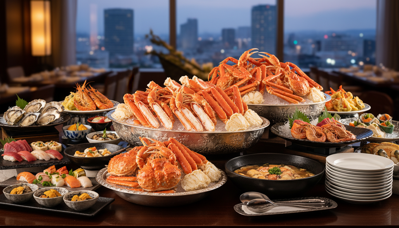 名古屋の蟹食べ放題ホテルは、今がアツいんです!