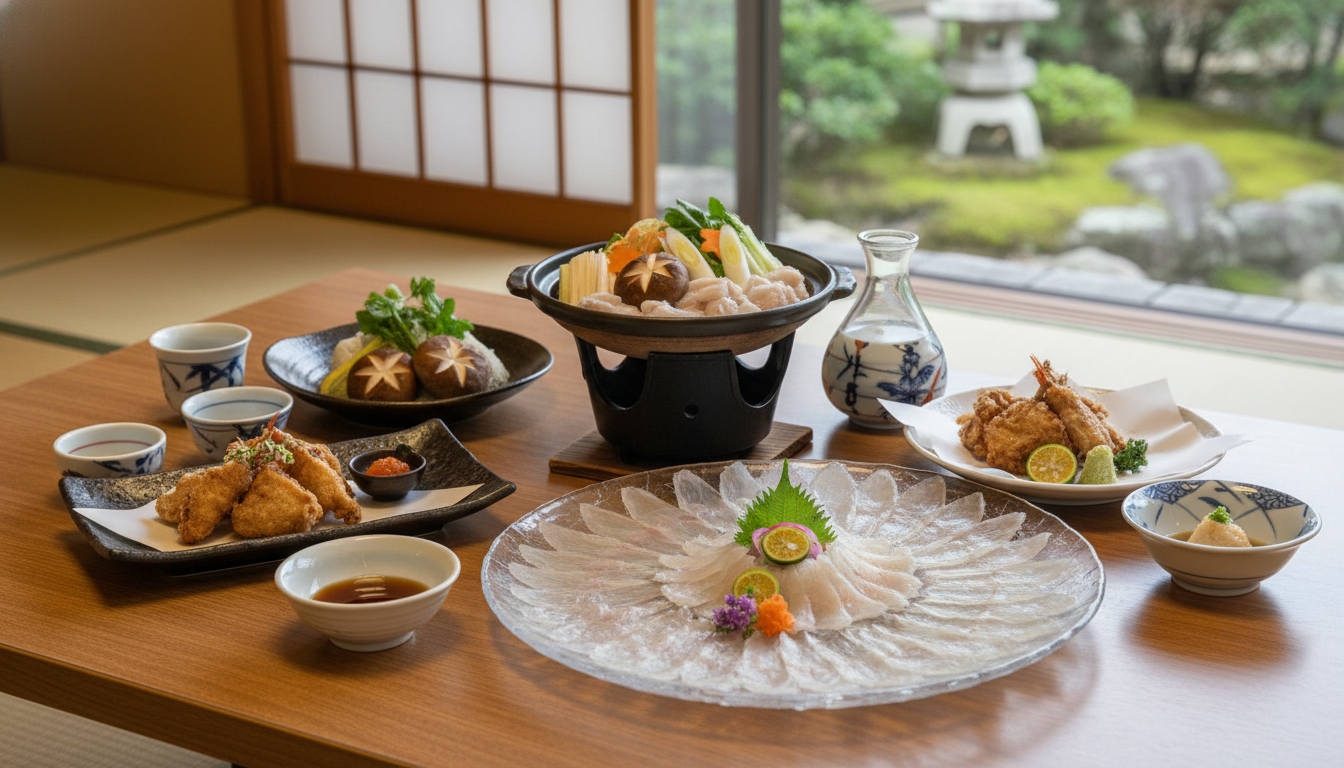 三重県のふぐ料理は鮮度が違います