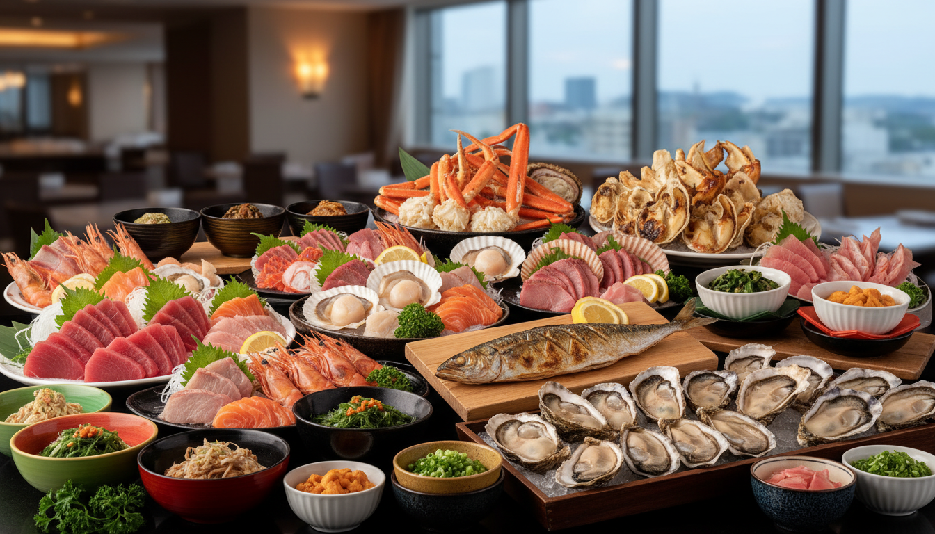 三陸の海の幸がこれでもかと出てくる!仙台のホテル海鮮食べ放題は本当に満足できる