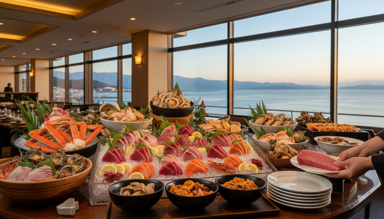 富山の海鮮食べ放題ホテルがこんなに食べたくなるワケ