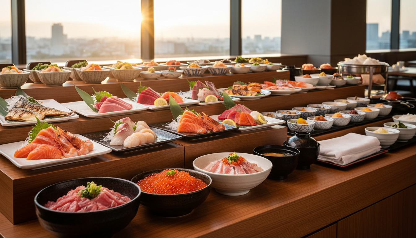 朝食で海鮮食べ放題のホテルが今、熱いんです！
