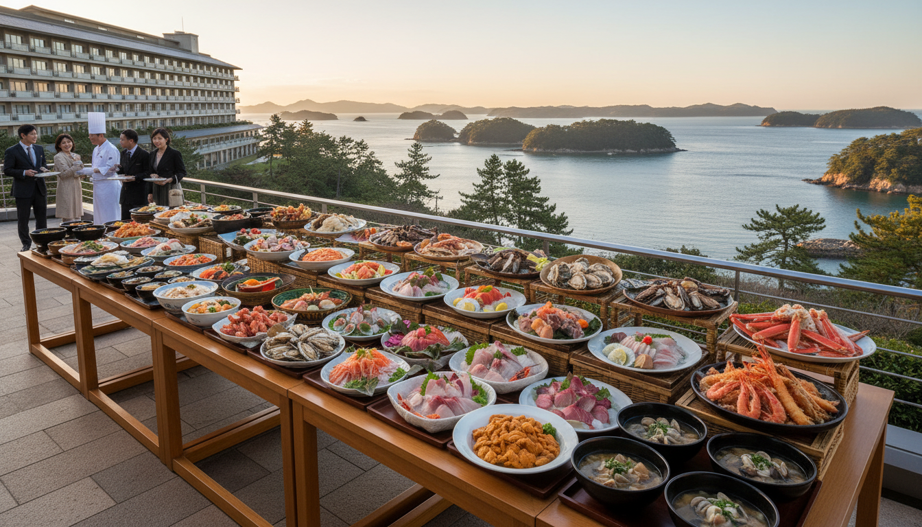 ホテル松島大観荘の海鮮バイキングが想像以上の理由