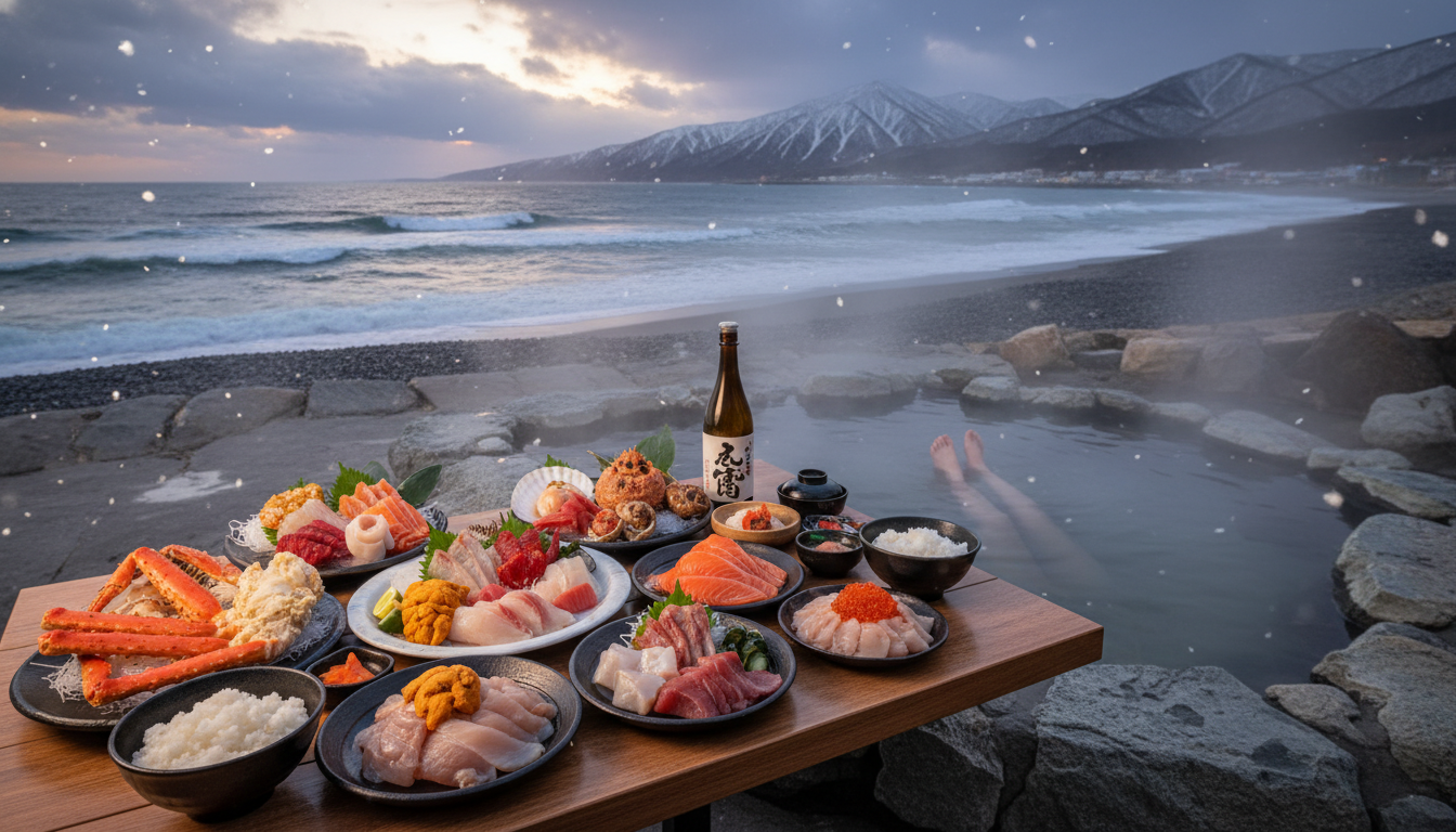 なぜ温泉と海鮮食べ放題が一度に楽しめるの？