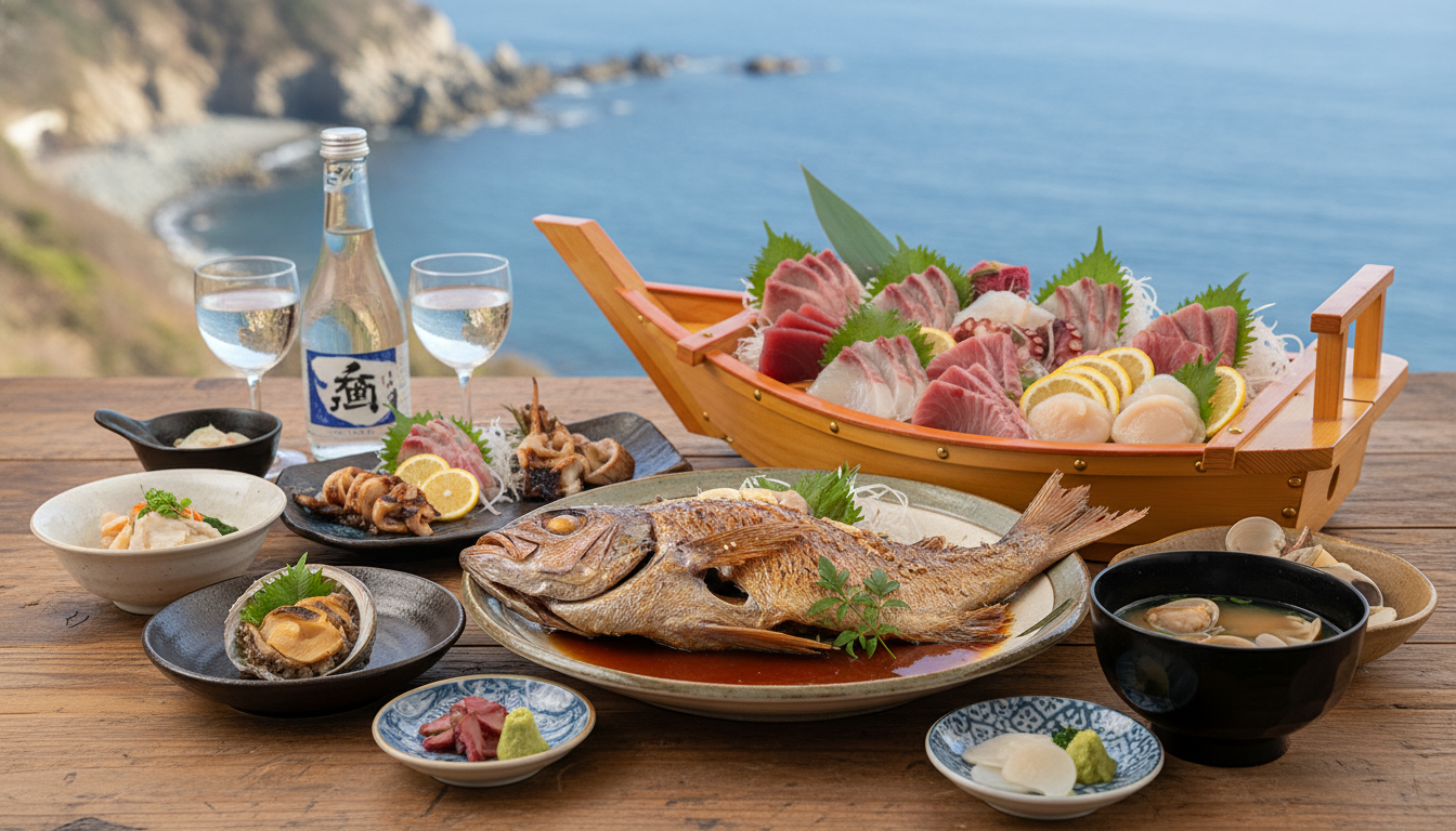金目鯛が絶品!伊豆の海鮮宿の具体例