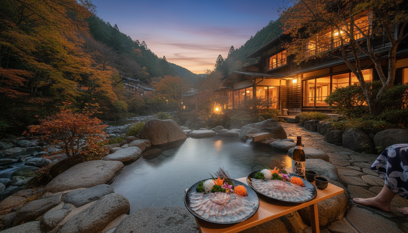 ふぐ旅館で露天風呂付きを選ぶなら、山口県が圧倒的に正解です