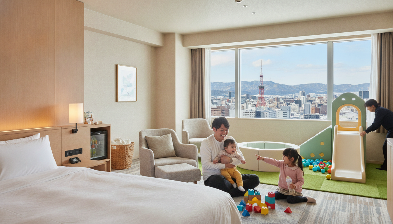 札幌エリア：アクセス抜群の子連れ向けホテル