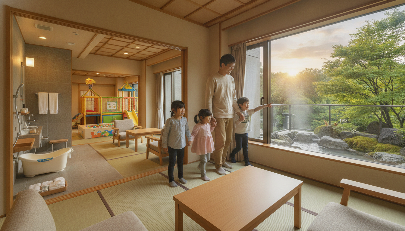 岩手の子連れ向け宿は温泉と館内完結型が最強です